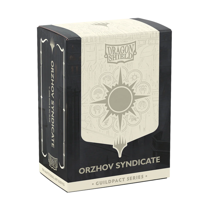 Dragon Shield - 100 Sleeves - Guildpact Series: Orzhov Syndicate