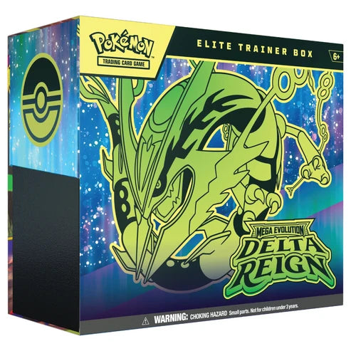 Pokémon - Elite Trainer Box - Mega Evolution 6.0: Delta Reign (Max 1st per kund)