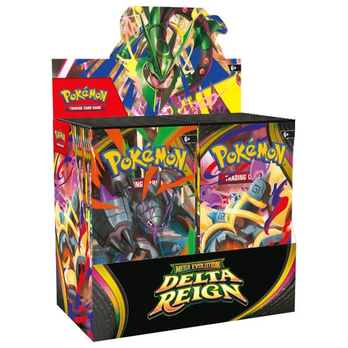 Pokémon - Booster Display Box - Mega Evolution 6.0: Delta Reign (Max 1st per hushåll)