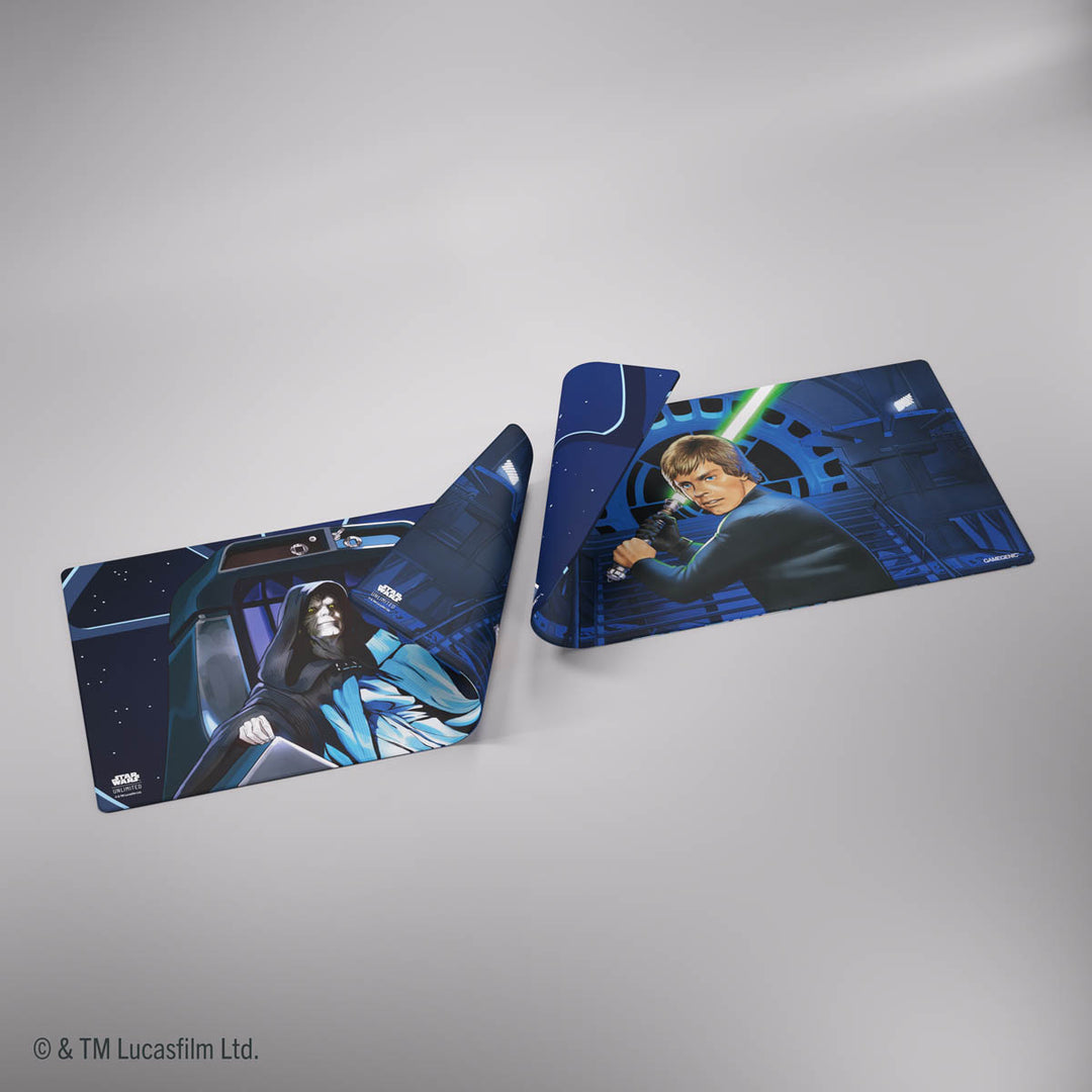 Gamegenic - Star Wars: Unlimited - Double Sided Playmat - Luke &amp; Palpatine