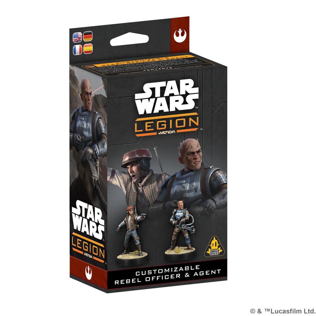 Star Wars: Legion - Customizable Rebel Officer &amp; Agent