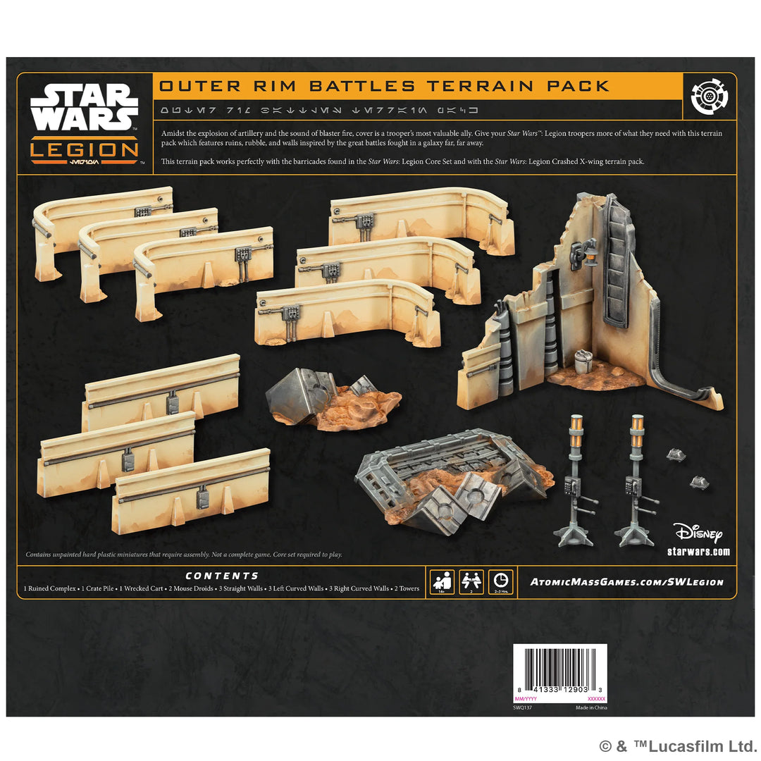 Star Wars Legion - Outer Rim Battles Terrain Pack