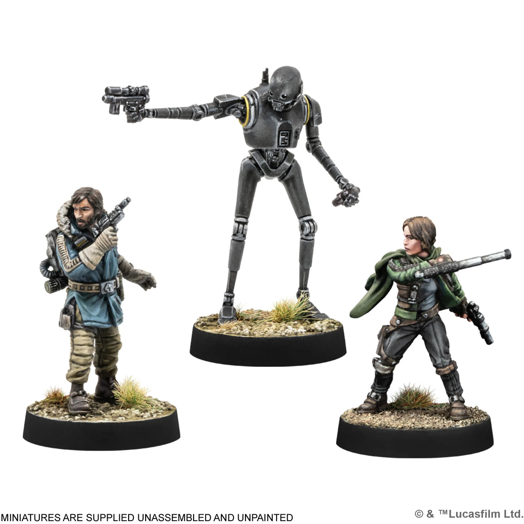 Star Wars: Legion - Cassian Andor, Jyn Erso &amp; K-2SO