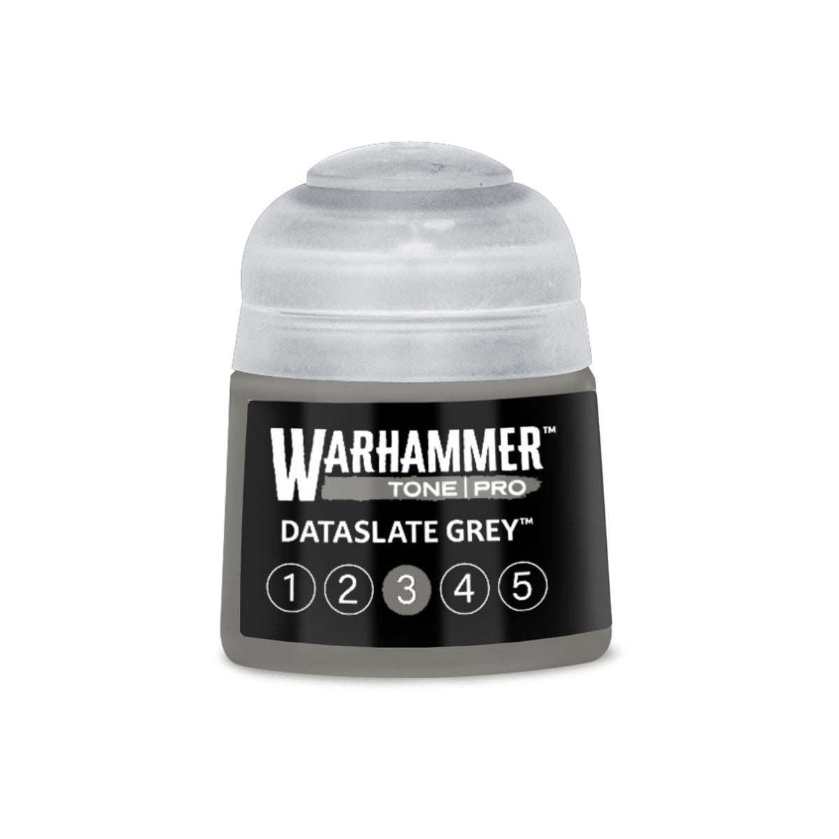 Warhammer Colour - Tone - Dataslate Grey 3 GW-9918996125806