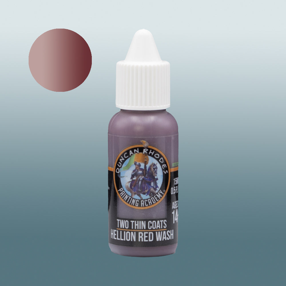 Two Thin Coats - Hellion Red Wash