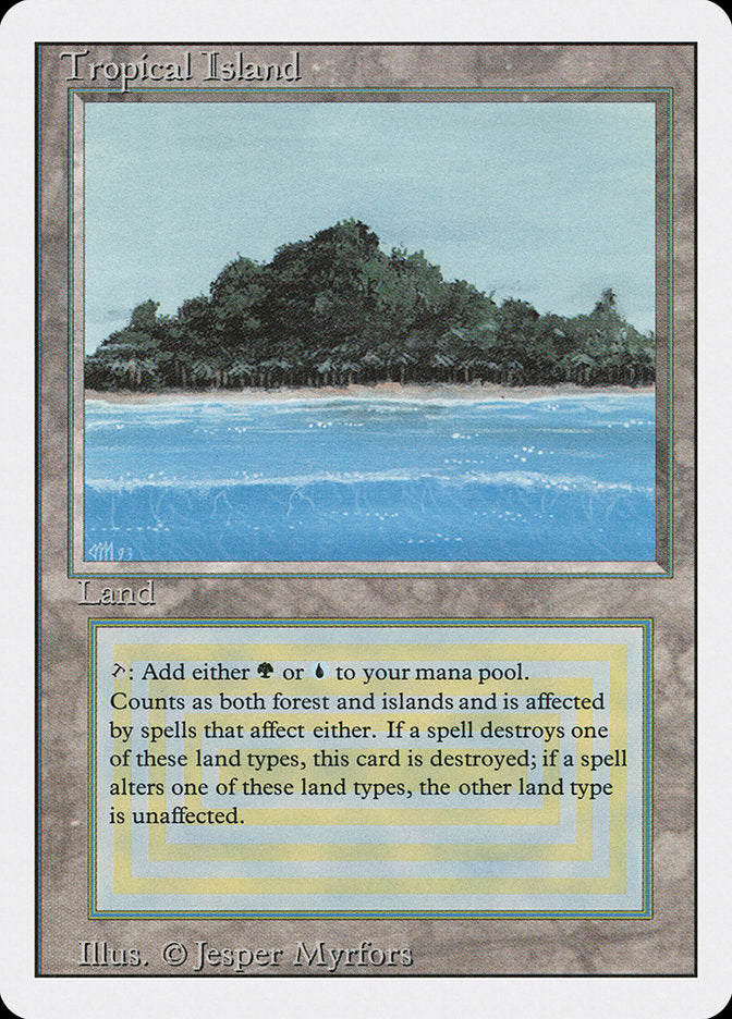 Tropical Island, Revised edition Card Art