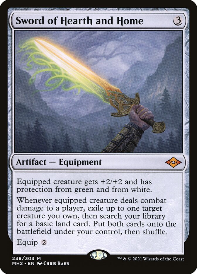 Sword of Hearth and Home, Modern horizons 2 Card Art