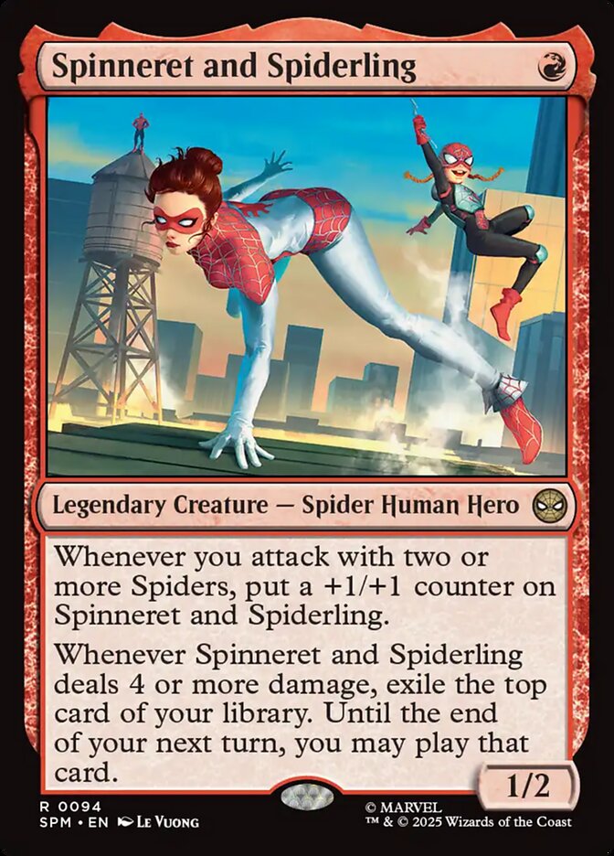 Spinneret and Spiderling, Marvel&