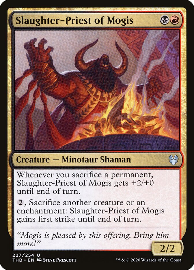 Slaughter-Priest of Mogis, Theros Beyond Death Card Art