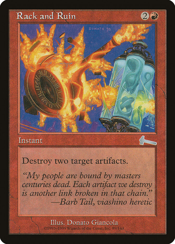 Rack and Ruin, Urza&