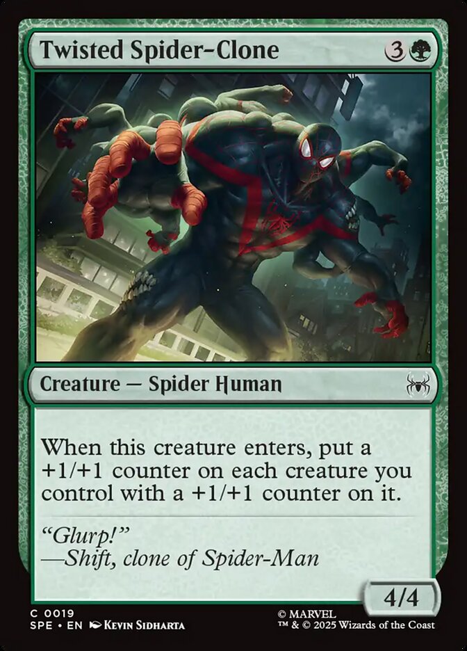 Twisted Spider-Clone, Marvel&