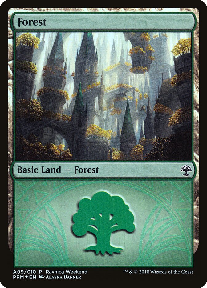 Forest, Grn Ravnica Weekend Card Art