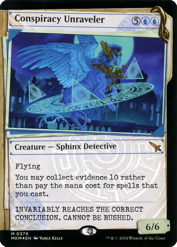 Conspiracy Unraveler, Murders At Karlov Manor Card Art