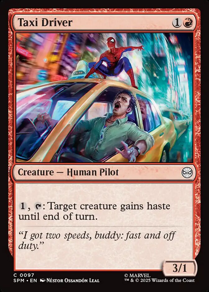 Taxi Driver, Marvel&