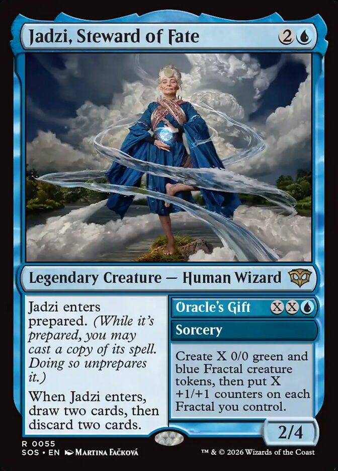 Jadzi, Steward of Fate // Oracle&