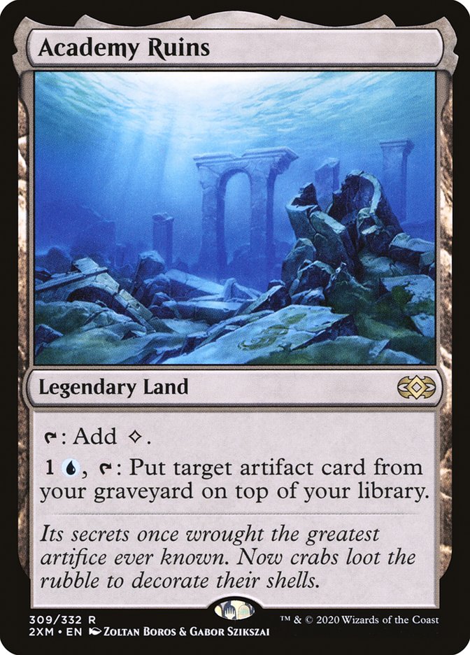 Academy Ruins, Double masters Card Art
