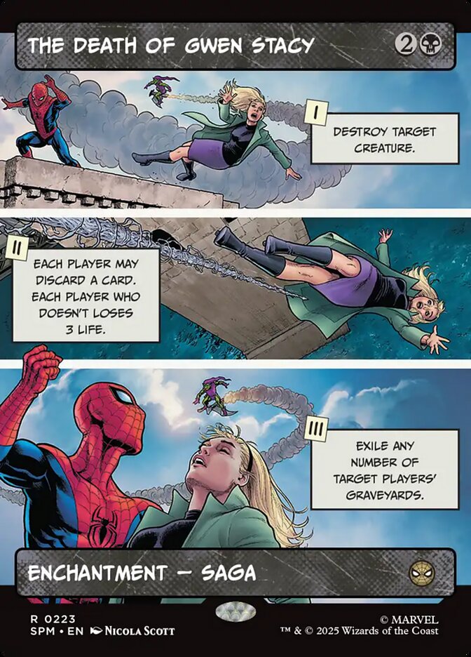 The Death of Gwen Stacy, Marvel&