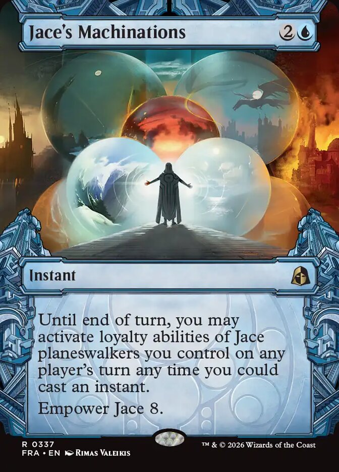 Jace's Machinations, Reality Fracture Card Art