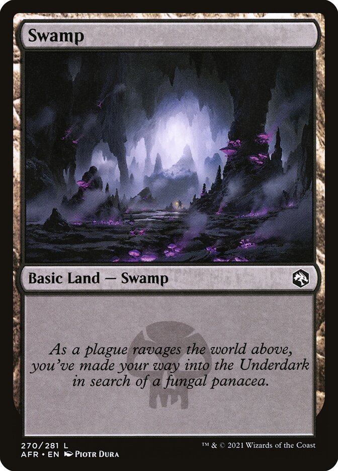 Swamp, Adventures In The Forgotten Realms Card Art