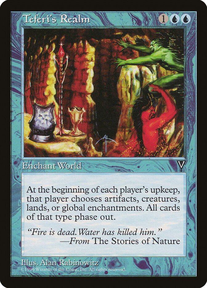 Teferi's Realm, Visions Card Art