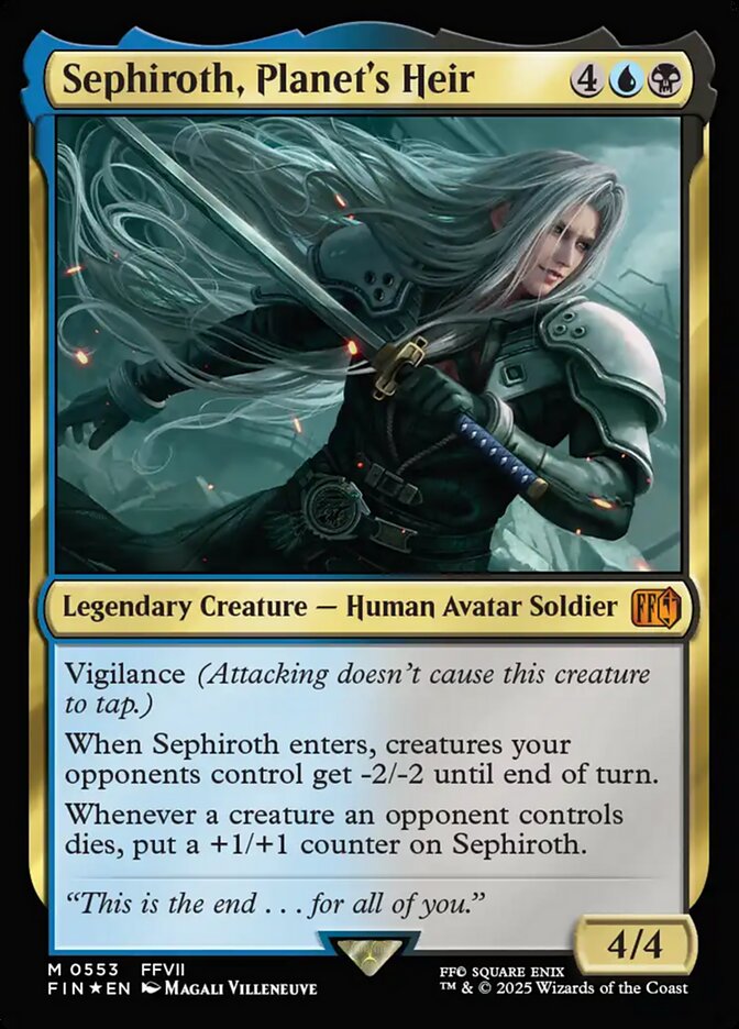 Sephiroth, Planet&