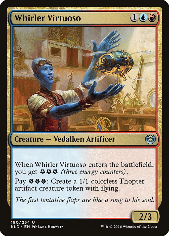 Whirler Virtuoso, Kaladesh Card Art