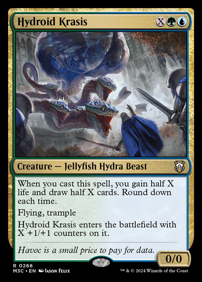 Hydroid Krasis, Modern Horizons 3 Commander Card Art