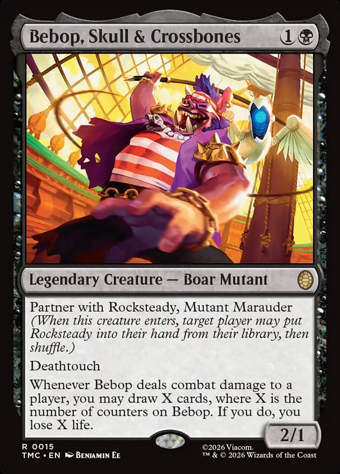 Bebop, Skull &amp; Crossbones, Teenage Mutant Ninja Turtles Eternal Card Art