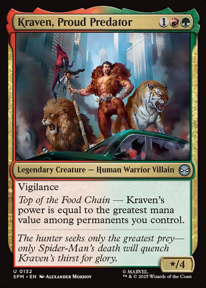 Kraven, Proud Predator, Marvel&