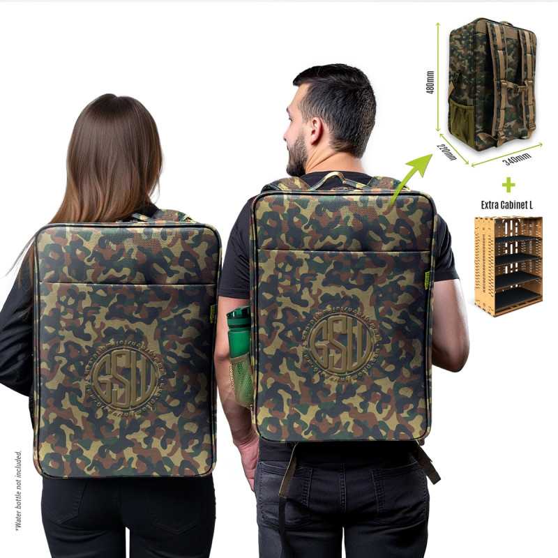 Green Stuff World - Army Transport Backpack - Camo - Large