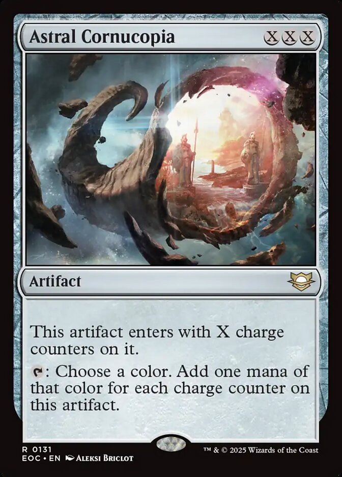 Astral Cornucopia, Edge Of Eternities Commander Card Art