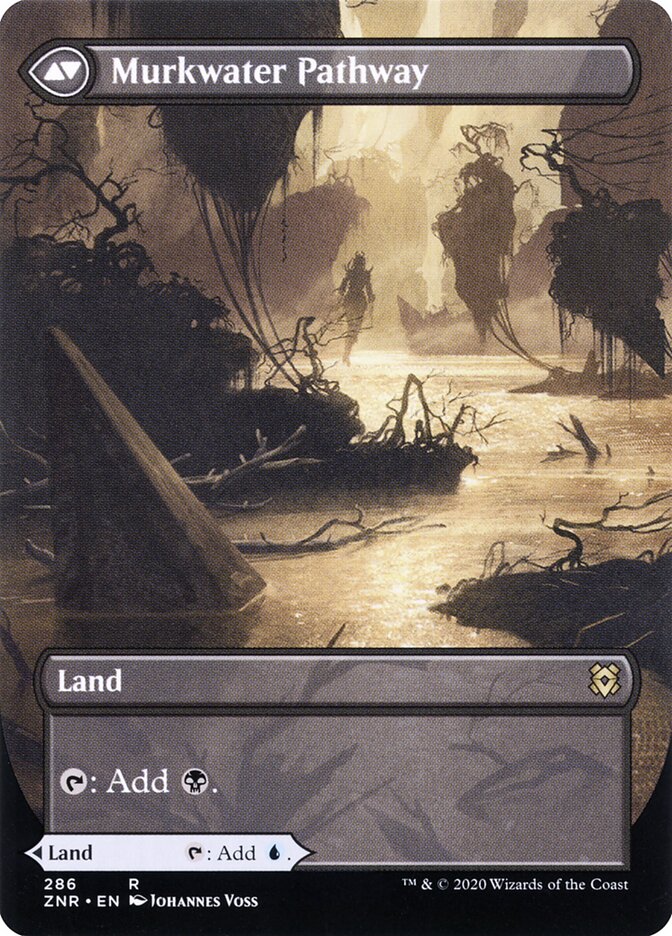 Clearwater Pathway // Murkwater Pathway, Zendikar Rising Card Art