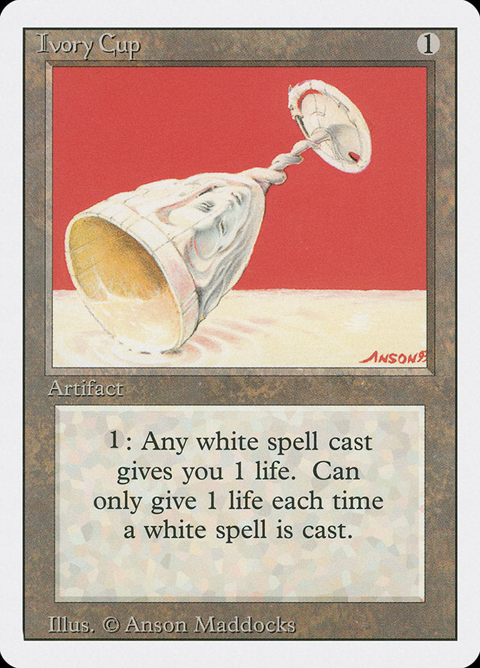 Ivory Cup, Revised edition Card Art