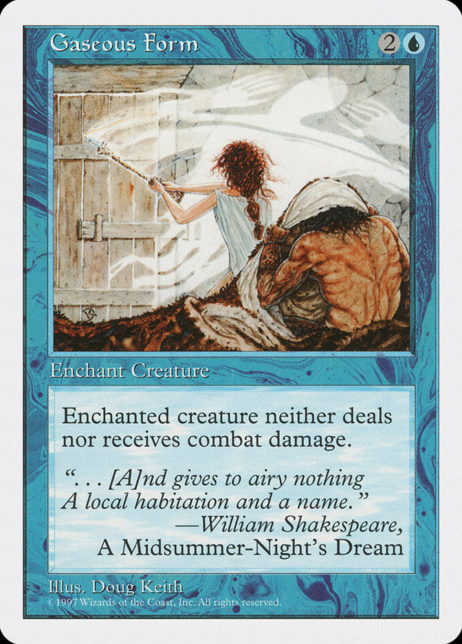 Gaseous Form, Fifth edition Card Art