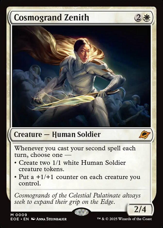 Cosmogrand Zenith, Edge of eternities Card Art