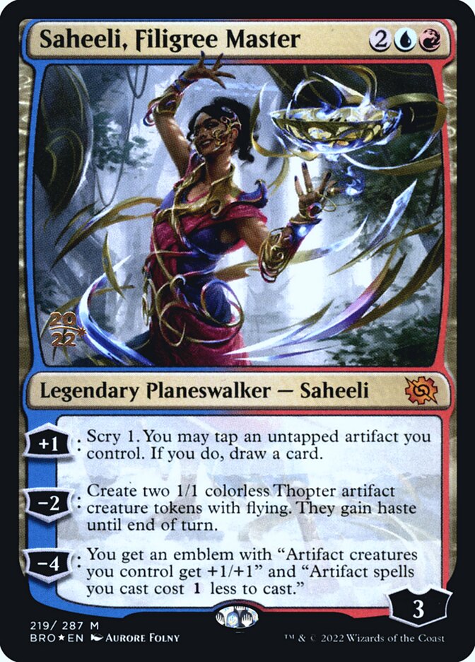 Saheeli, Filigree Master, The brothers&