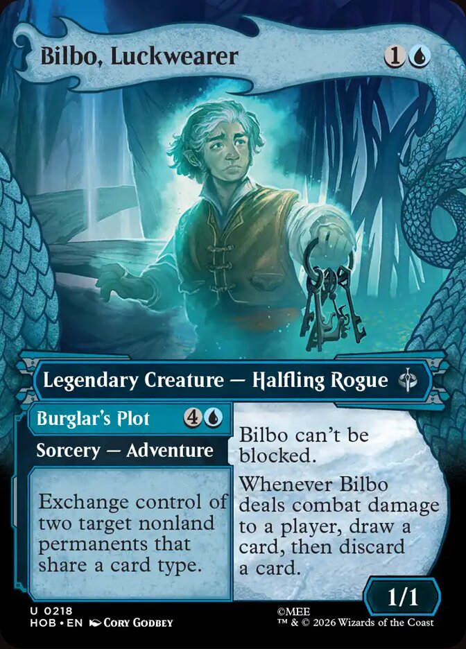 Bilbo, Luckwearer // Burglar&