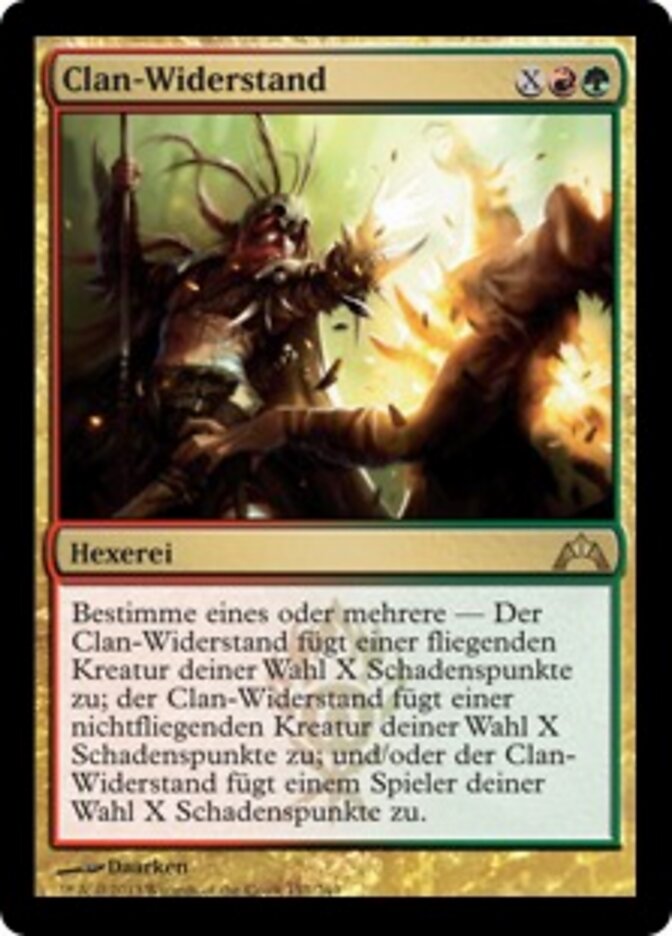 Clan Defiance, Gatecrash Card Art
