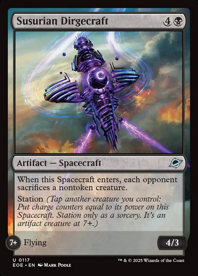 Susurian Dirgecraft, Edge of eternities Card Art