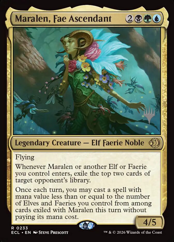 Maralen, Fae Ascendant, Lorwyn Eclipsed Promos Card Art