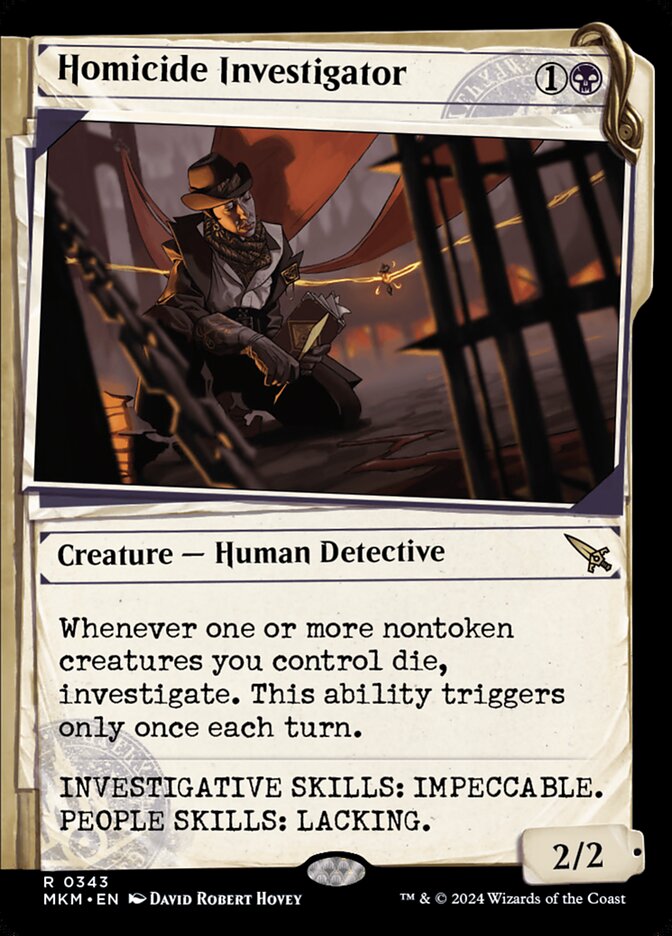 Homicide Investigator - Foil