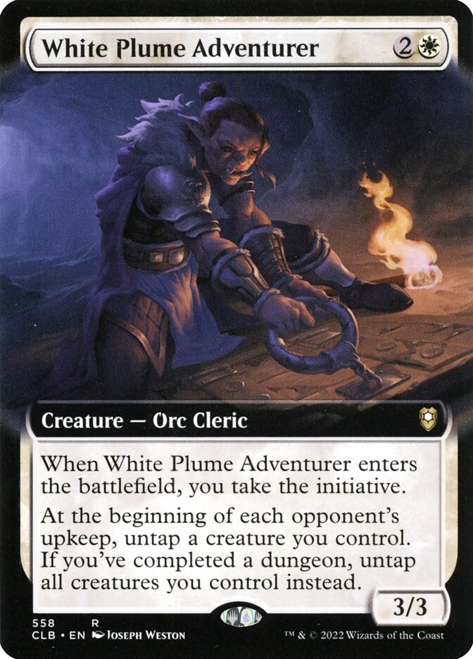 White Plume Adventurer, Commander Legends: Battle For Baldur&