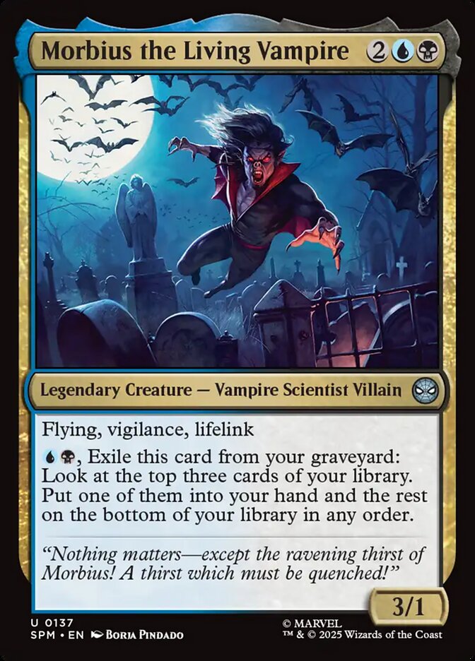 Morbius the Living Vampire, Marvel&