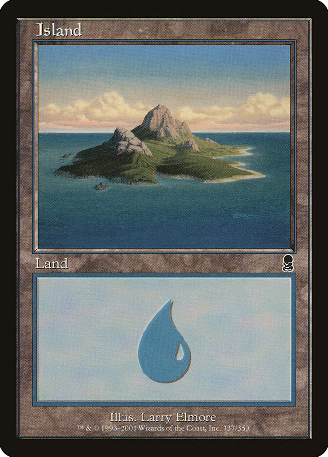 Island, Odyssey Card Art