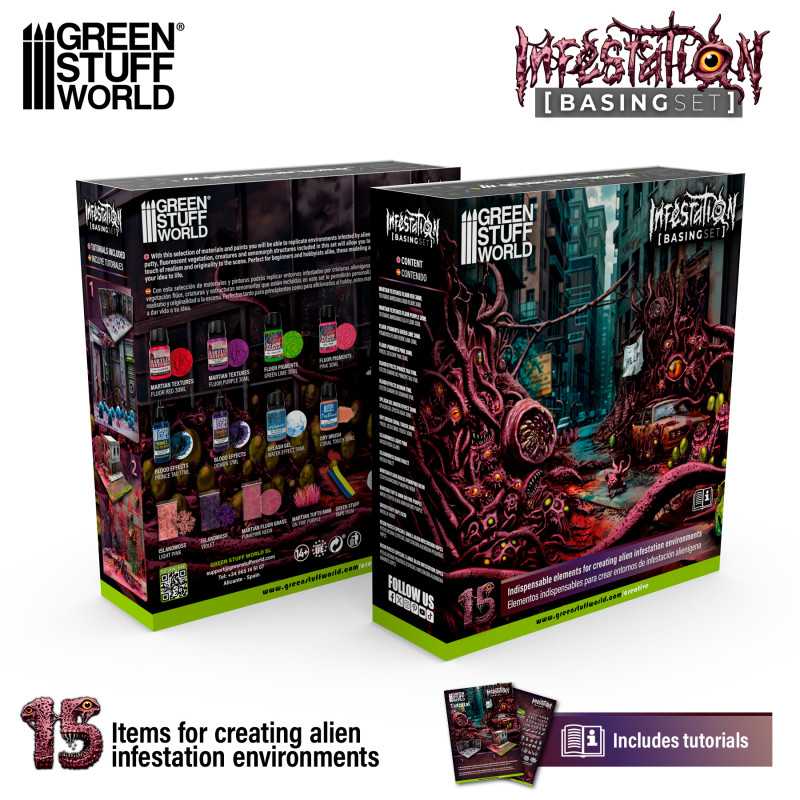 Green Stuff World - Basing Set - Infestation