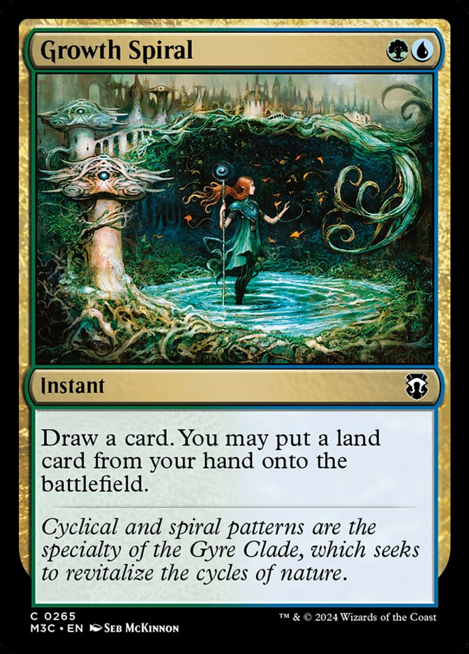 Growth Spiral, Modern Horizons 3 Commander Card Art