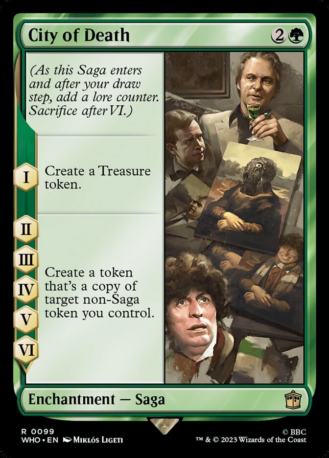 City of Death, Doctor who Card Art