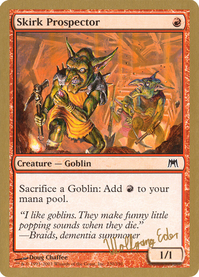 Skirk Prospector, World Championship Decks 2003 Card Art