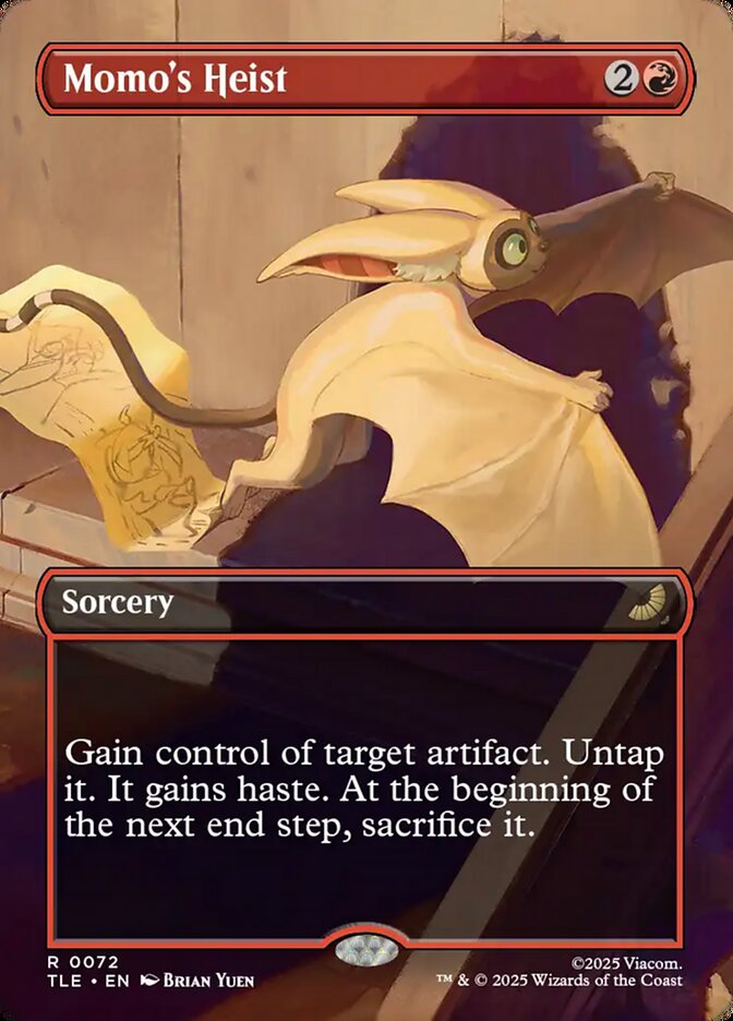 Momo's Heist, Avatar: The Last Airbender Eternal Card Art