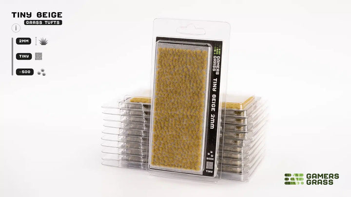 Gamers Grass - Grass Tufts - Tiny Beige 2mm